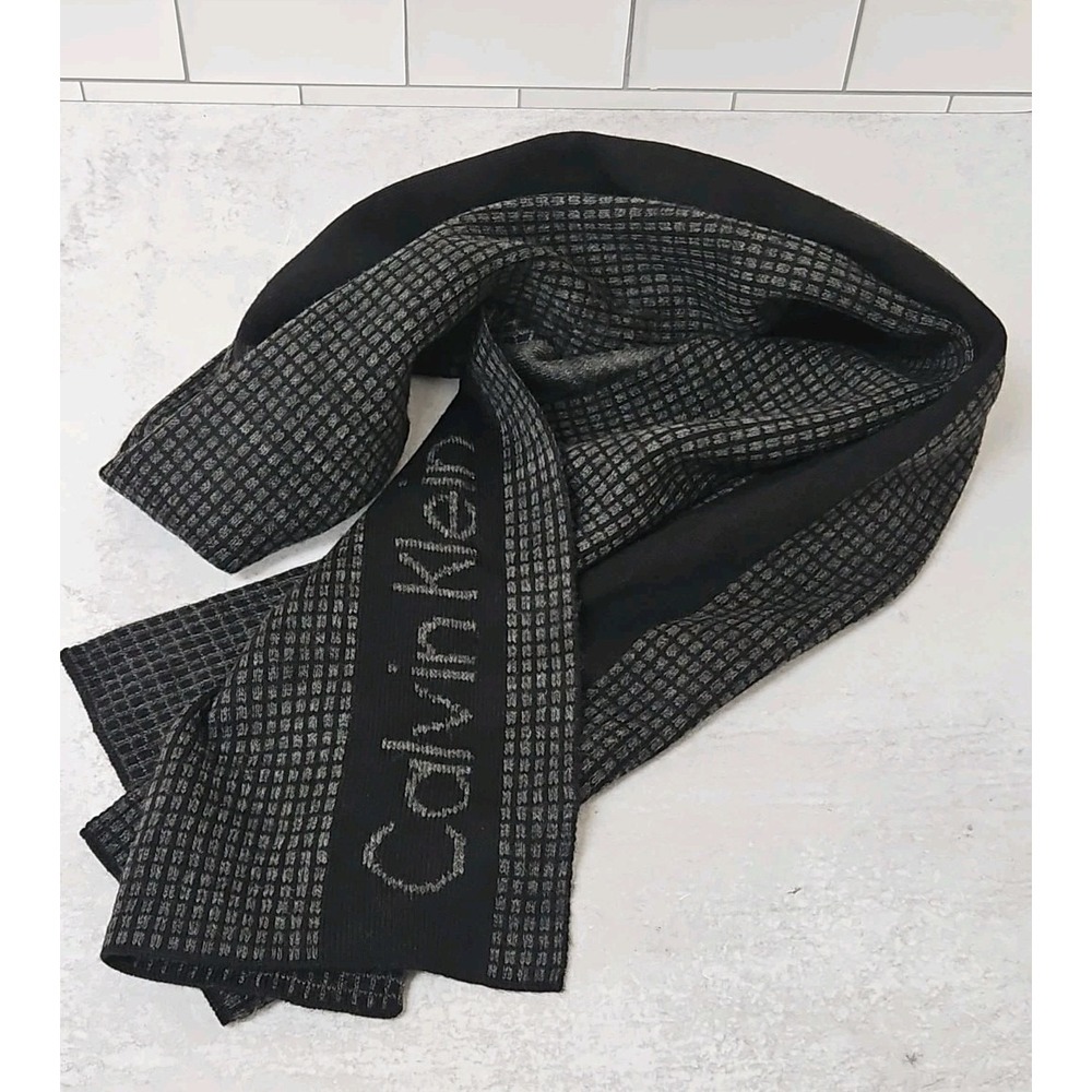 Calvin Klein Scarf Unisex Warm Cozy